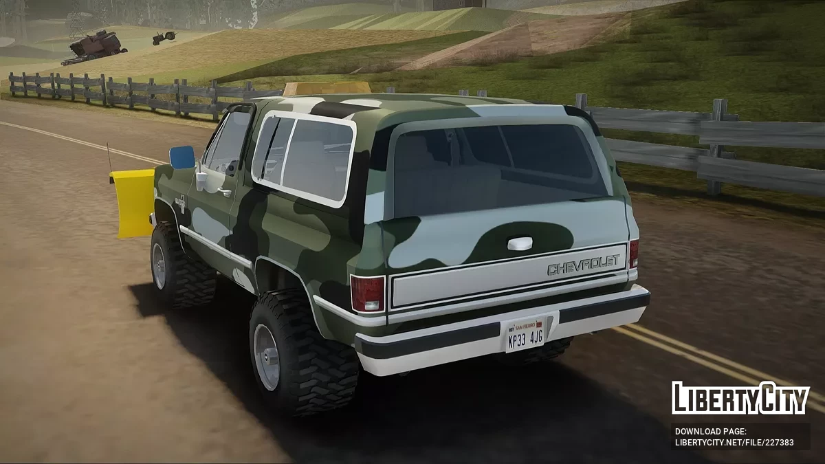 Chevrolet Blazer Limpador de Neve / GTA San Andreas
