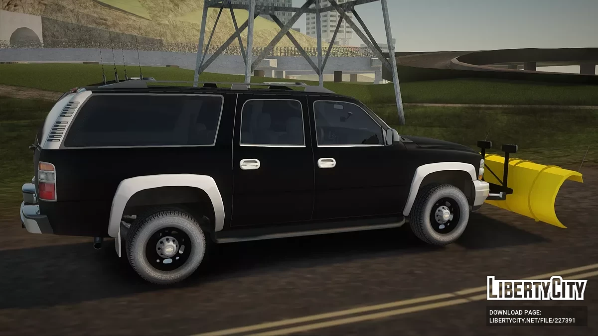 Шевроле Субурбан Снігоприбирач / GTA San Andreas