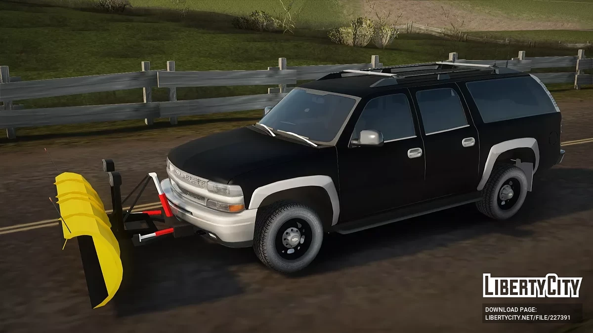 Шевроле Субурбан Снігоприбирач / GTA San Andreas
