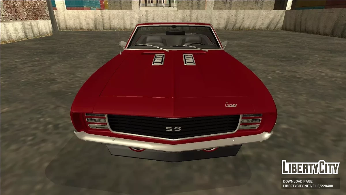 Chevrolet Camaro SS 350 Convertible 1969 / GTA San Andreas