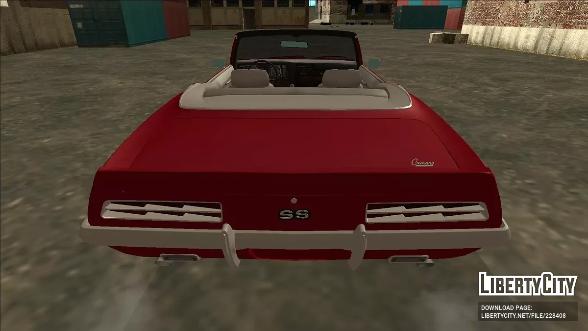 Chevrolet Camaro SS 350 Convertible 1969 / GTA San Andreas