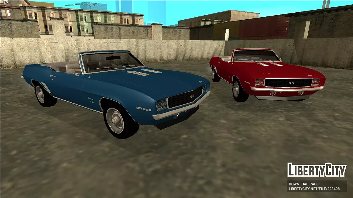 Chevrolet Camaro SS 350 Convertible 1969 / GTA San Andreas