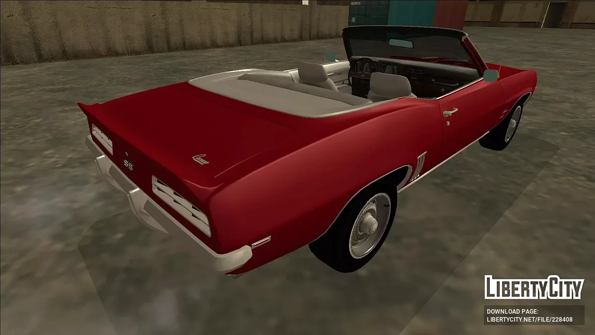 Chevrolet Camaro SS 350 Convertible 1969 / GTA San Andreas