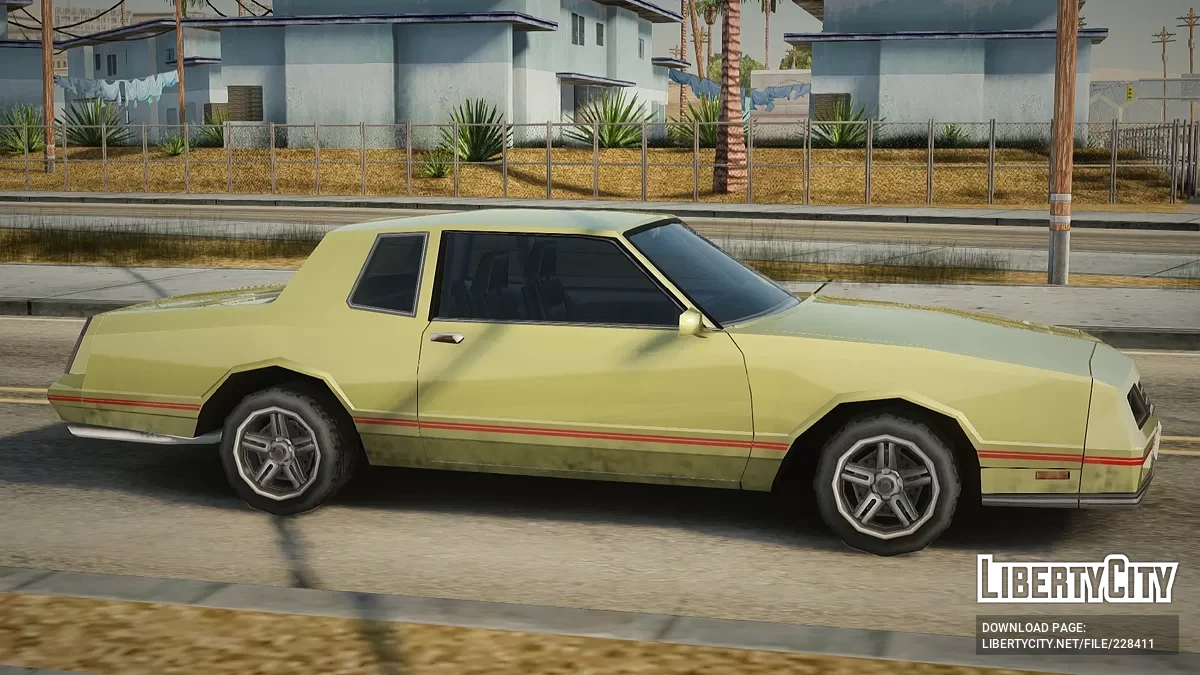 Шевроле Монте Карло 1988 / GTA San Andreas