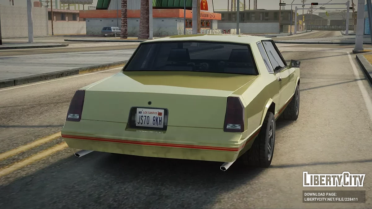 Шевроле Монте Карло 1988 / GTA San Andreas