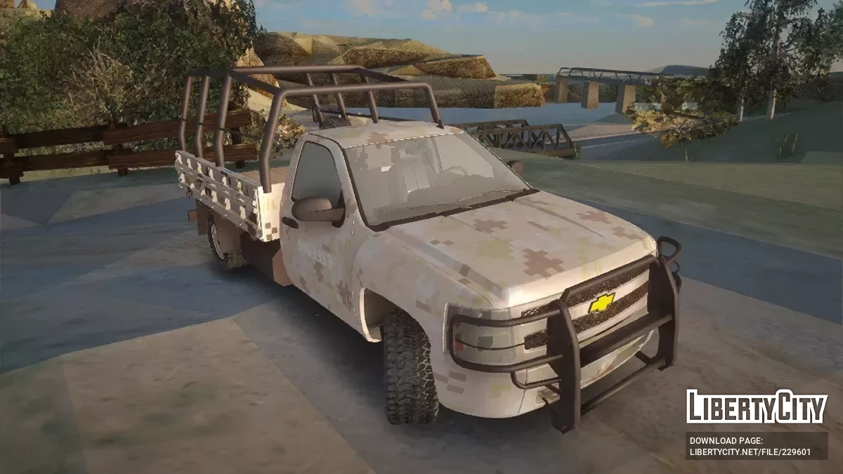 墨西哥军队沙漠版雪佛兰切yenne货车 / GTA San Andreas