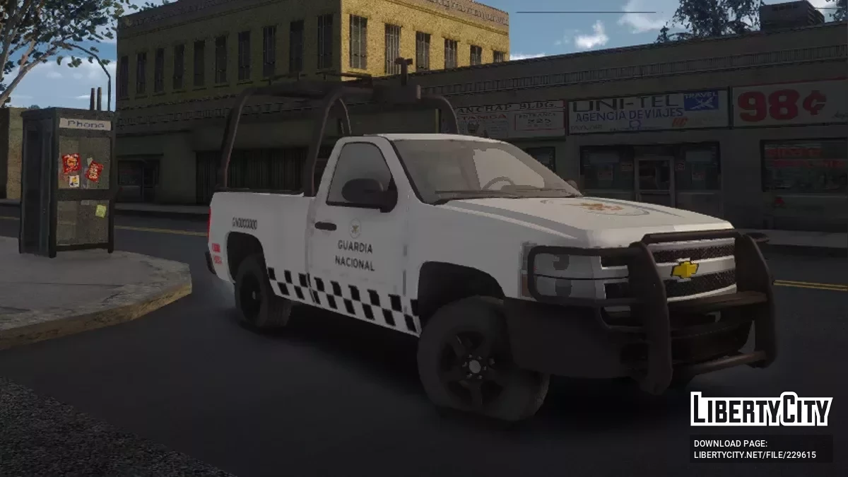 2010年雪佛兰银道 1号国民警卫队驾驶舱 / GTA San Andreas