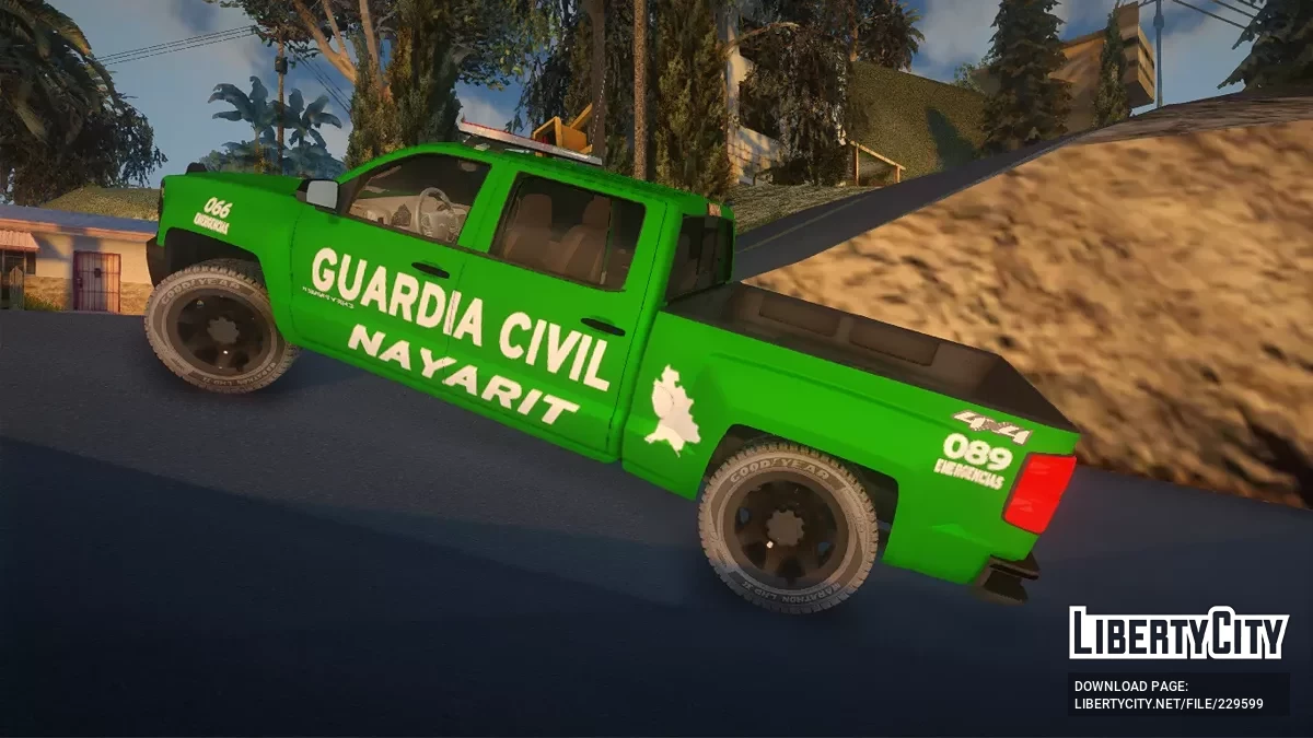 Chevrolet Silverado Громадянська Гвардія Наярит / GTA San Andreas