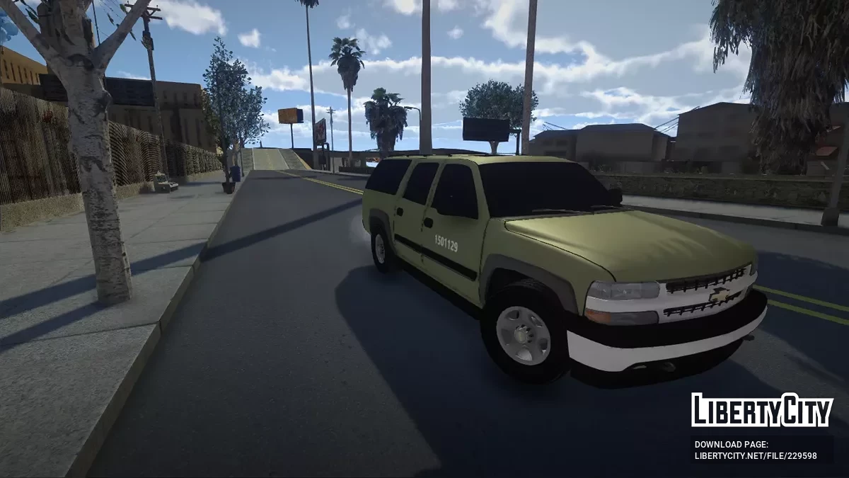 Шевроле Субурбан 2001 Армії Мексики / GTA San Andreas
