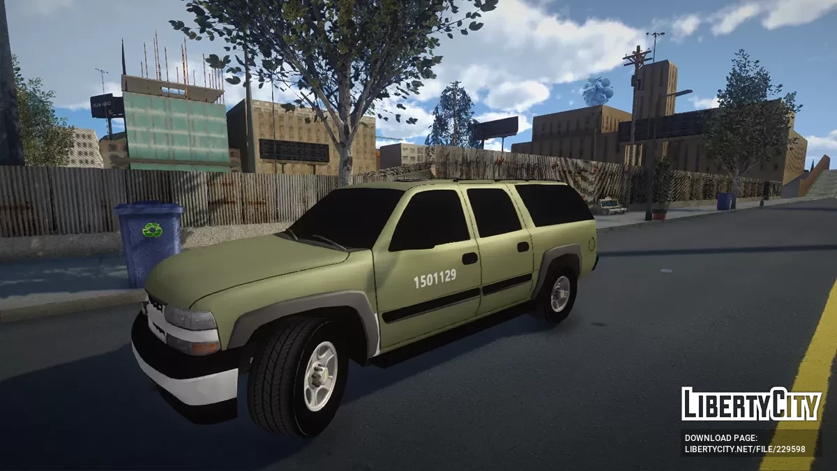 Шевроле Субурбан 2001 Армії Мексики / GTA San Andreas