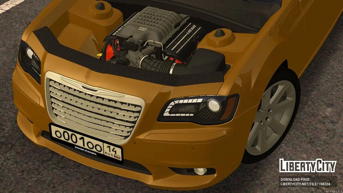 Chrysler 300C SRT + CCD / GTA San Andreas