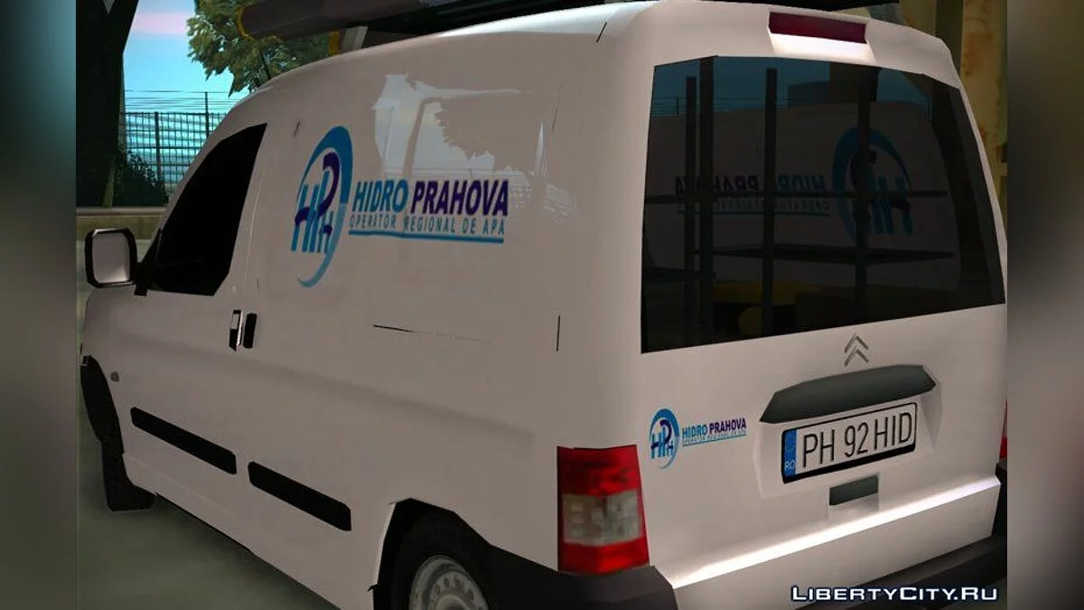 Citroen Berlingo - Edição HidroPrahova / GTA San Andreas