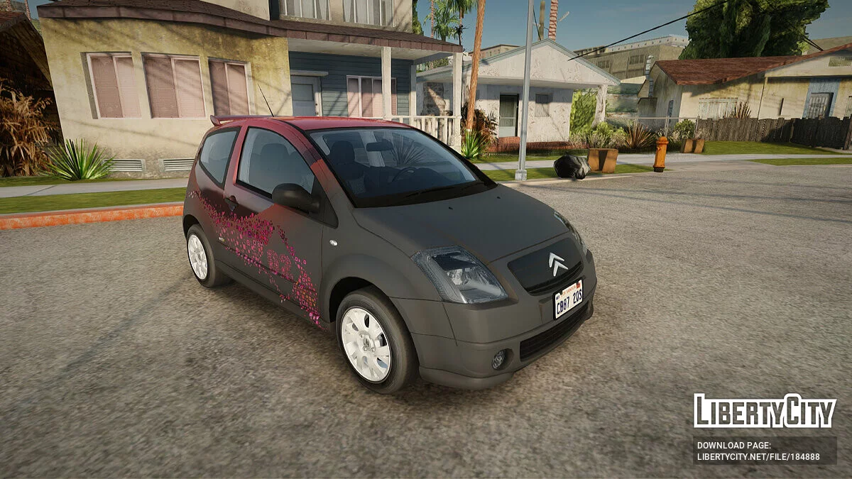 Citroën C2 VTR Tunable / GTA San Andreas