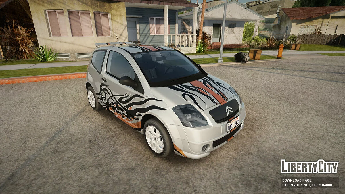Citroën C2 VTR Tunable / GTA San Andreas