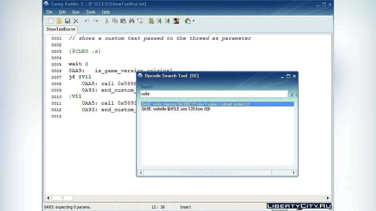 Sanny Builder 3.2 / GTA San Andreas