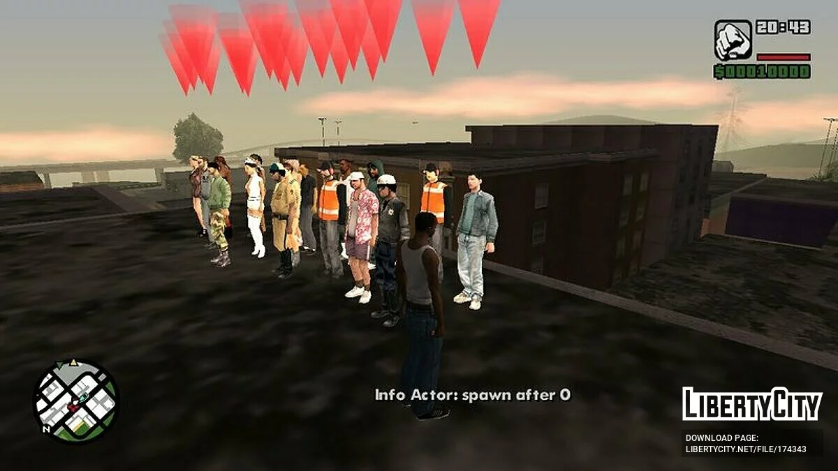 DYOM REd (Можливо v9.0) / GTA San Andreas