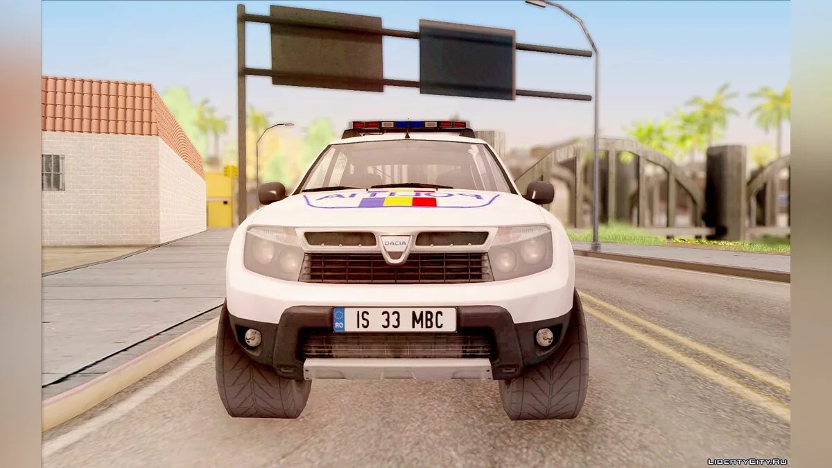 Dacia Duster «Politia» / GTA San Andreas