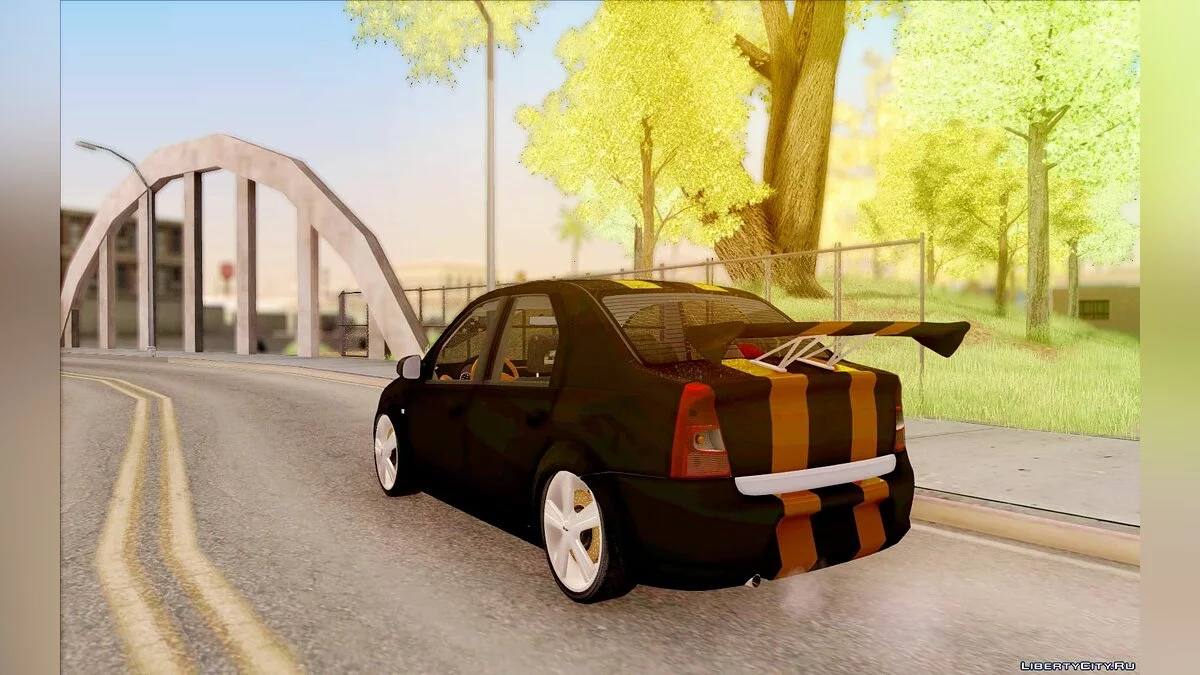 Dacia Logan Black Style / GTA San Andreas