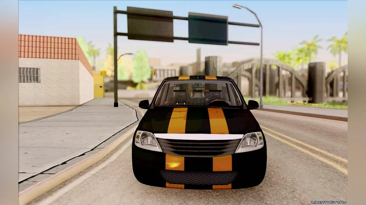 Dacia Logan Black Style / GTA San Andreas