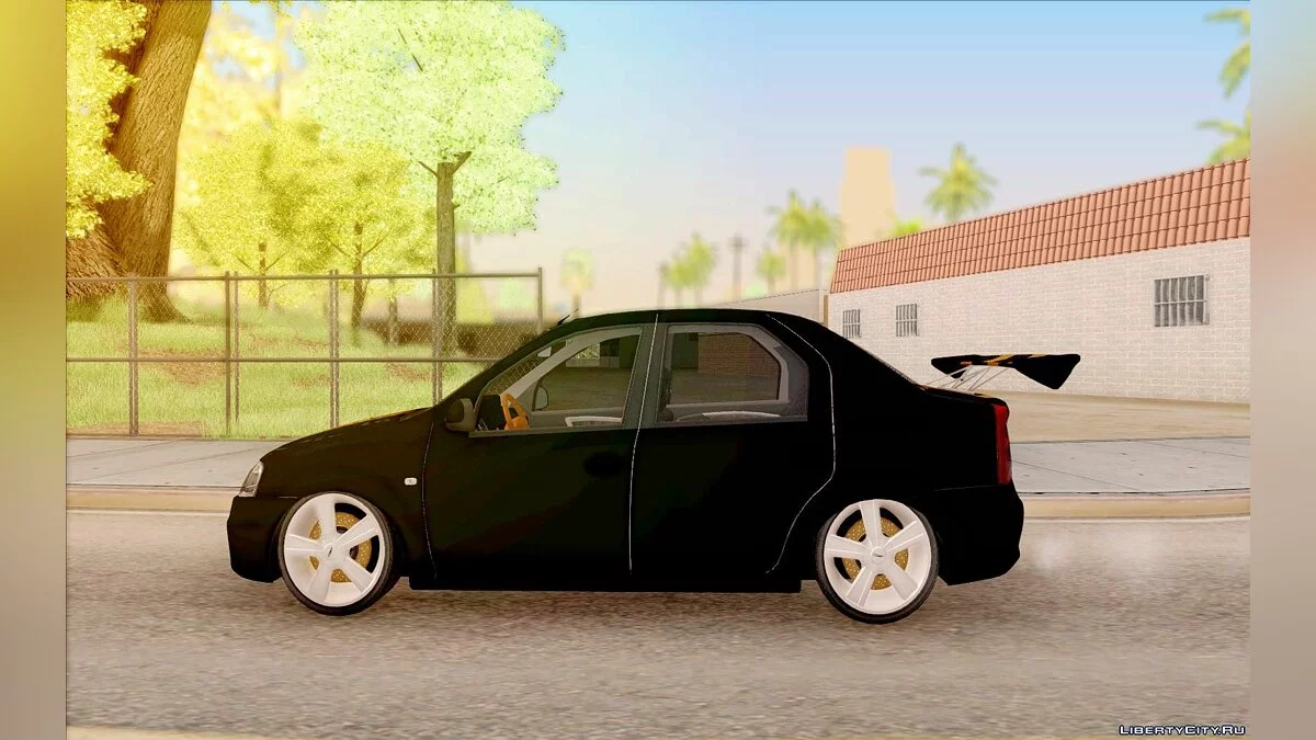 Dacia Logan Black Style / GTA San Andreas