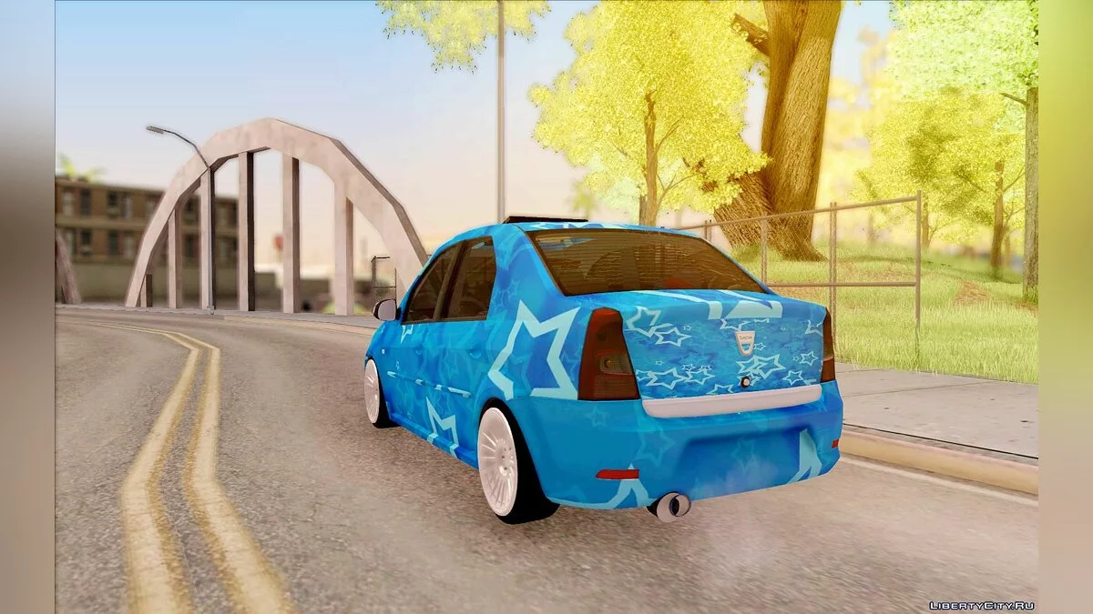 Dacia Logan Estrella Azul / GTA San Andreas