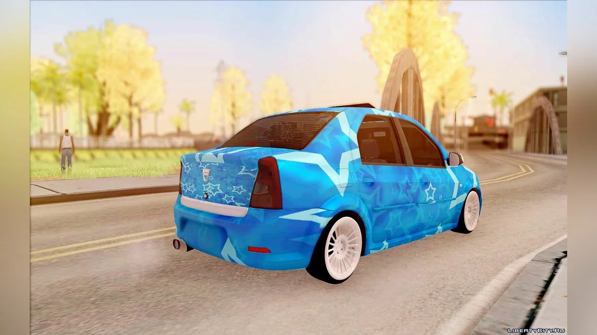 Dacia Logan Estrella Azul / GTA San Andreas