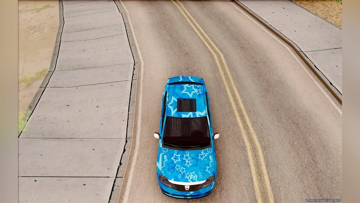 Dacia Logan Estrella Azul / GTA San Andreas