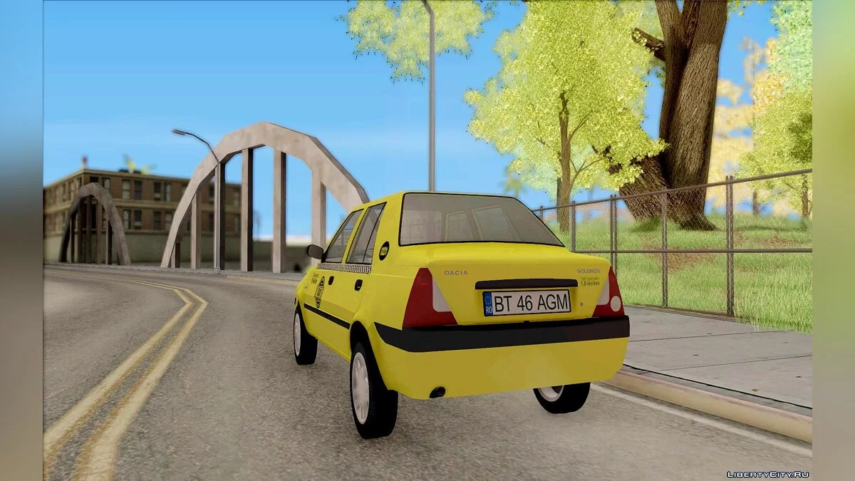Dacia Solenza Taxi / GTA San Andreas