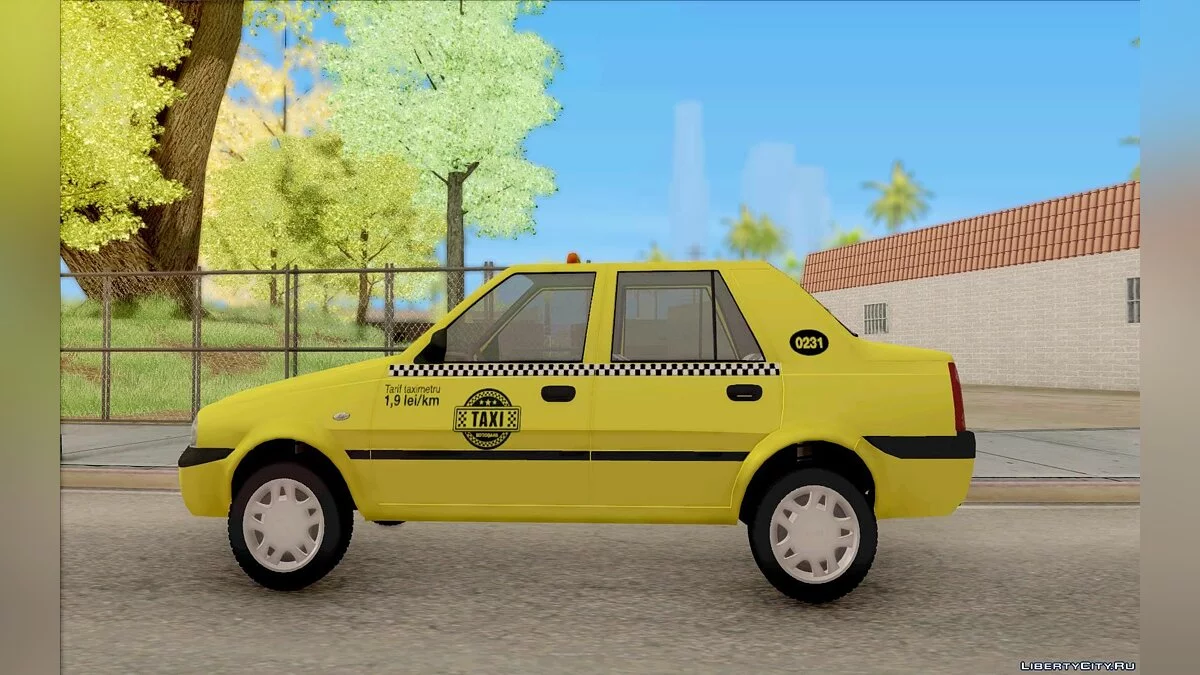 Dacia Solenza Taxi / GTA San Andreas
