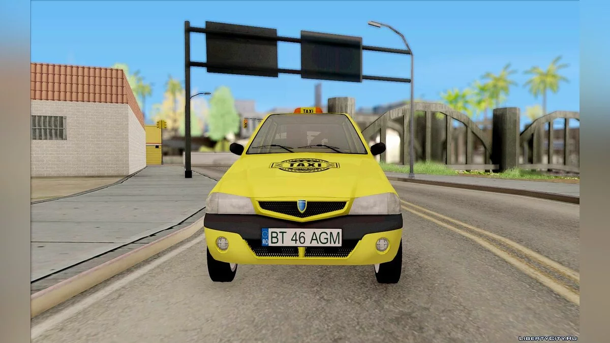Dacia Solenza Taxi / GTA San Andreas