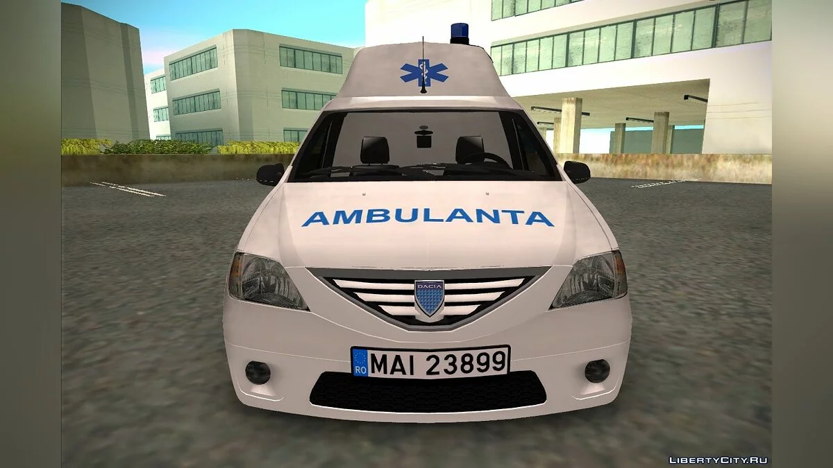 Dacia Logan MCV Ambulance / GTA San Andreas