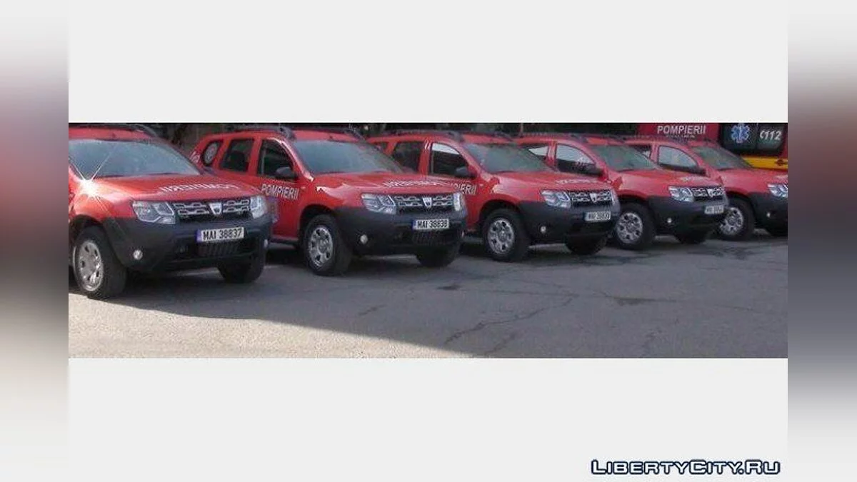 2016 Dacia Duster Firefighters / GTA San Andreas