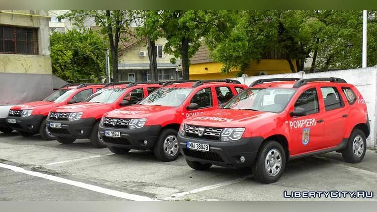 2016 Dacia Duster Firefighters / GTA San Andreas