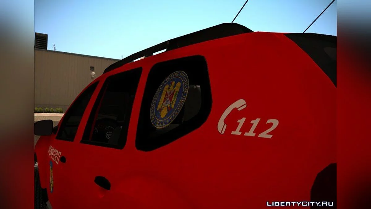 2016 Dacia Duster Firefighters / GTA San Andreas
