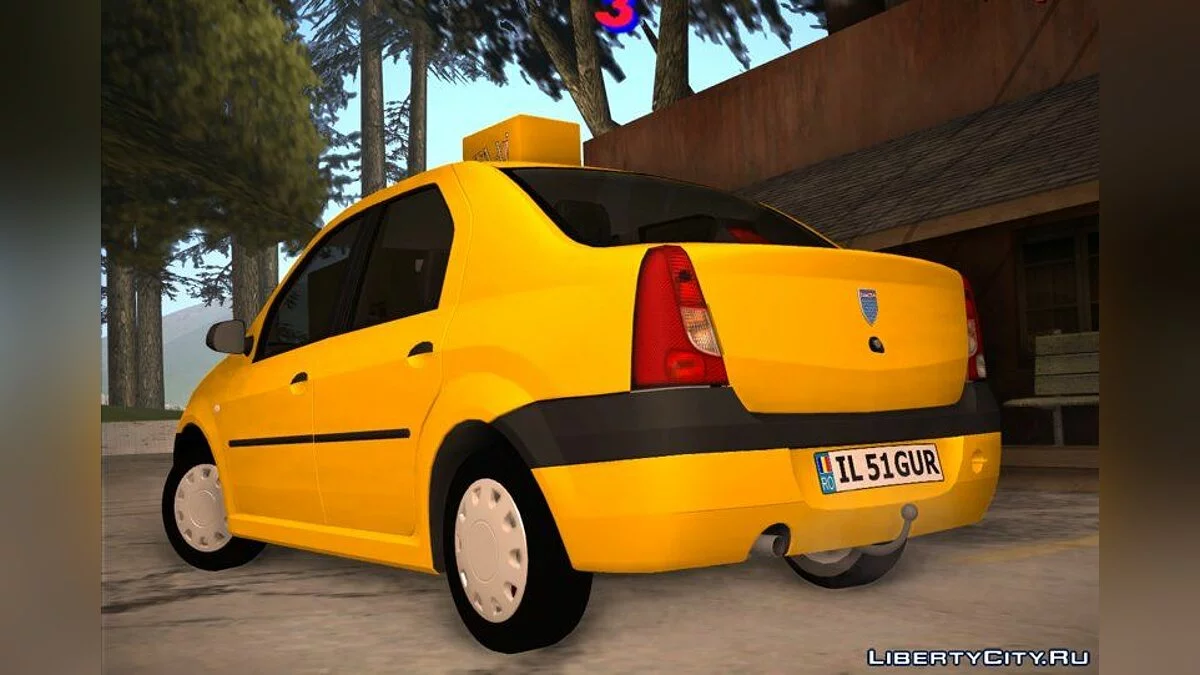 Dacia Logan 2004 | Таксі / GTA San Andreas