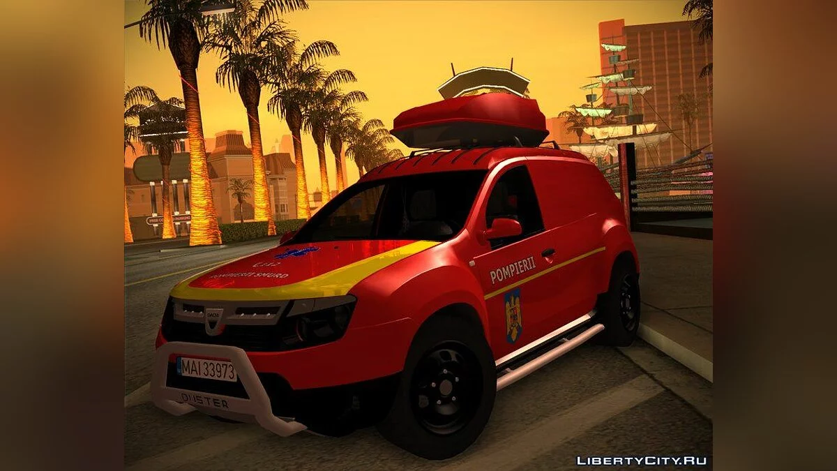 2010 Dacia Duster - Пожежна служба / GTA San Andreas
