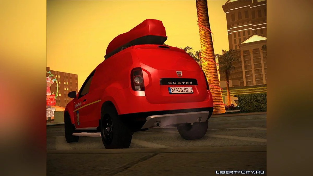 2010 Dacia Duster - Пожежна служба / GTA San Andreas