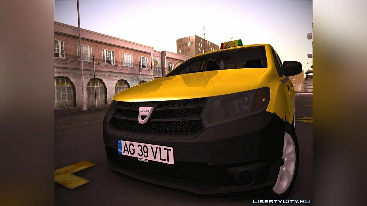 2016 Dacia Logan 2 - Taxi Valentin / GTA San Andreas