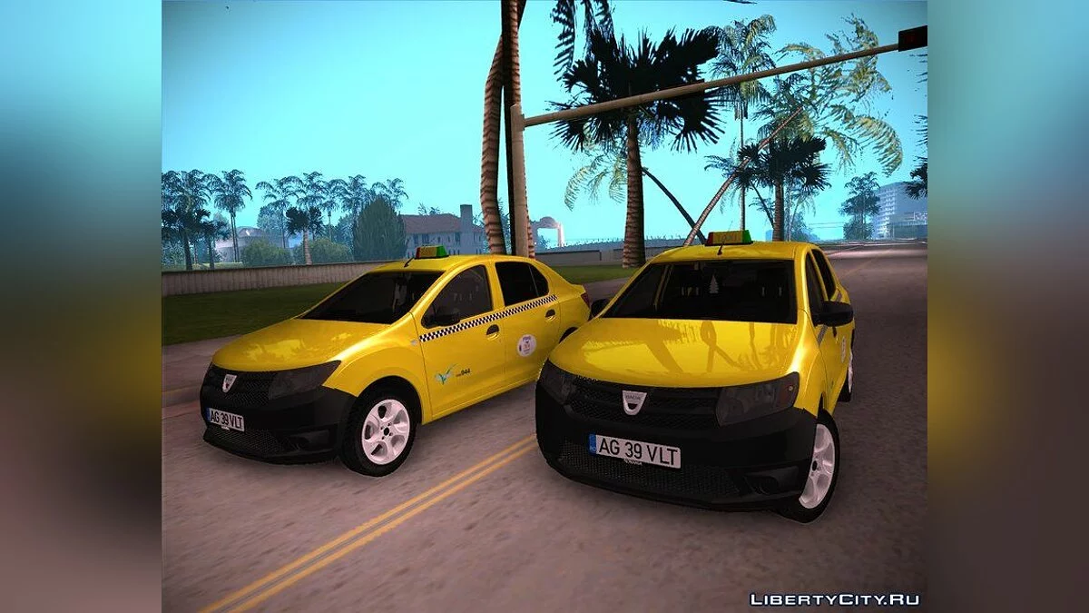 2016 Dacia Logan 2 - Taxi Valentin / GTA San Andreas