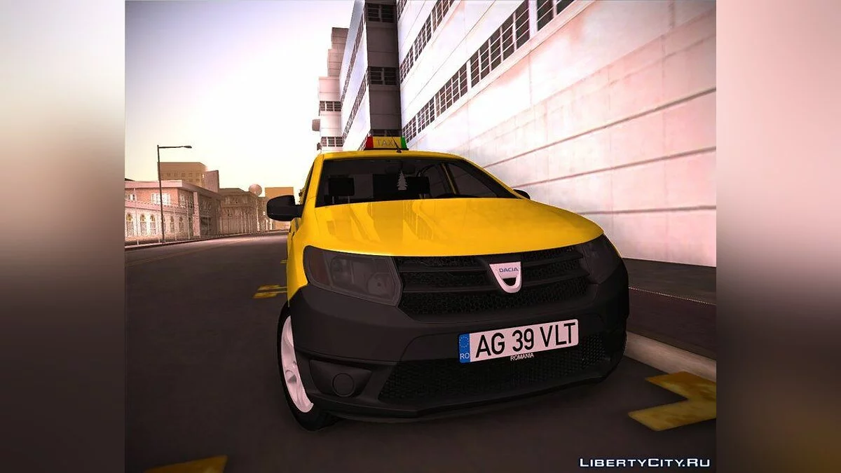 2016 Dacia Logan 2 - Taxi Valentin / GTA San Andreas