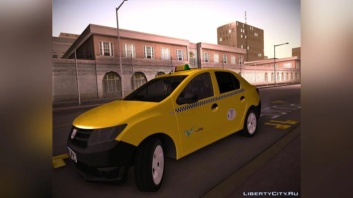 2016 Dacia Logan 2 - Taxi Valentin / GTA San Andreas