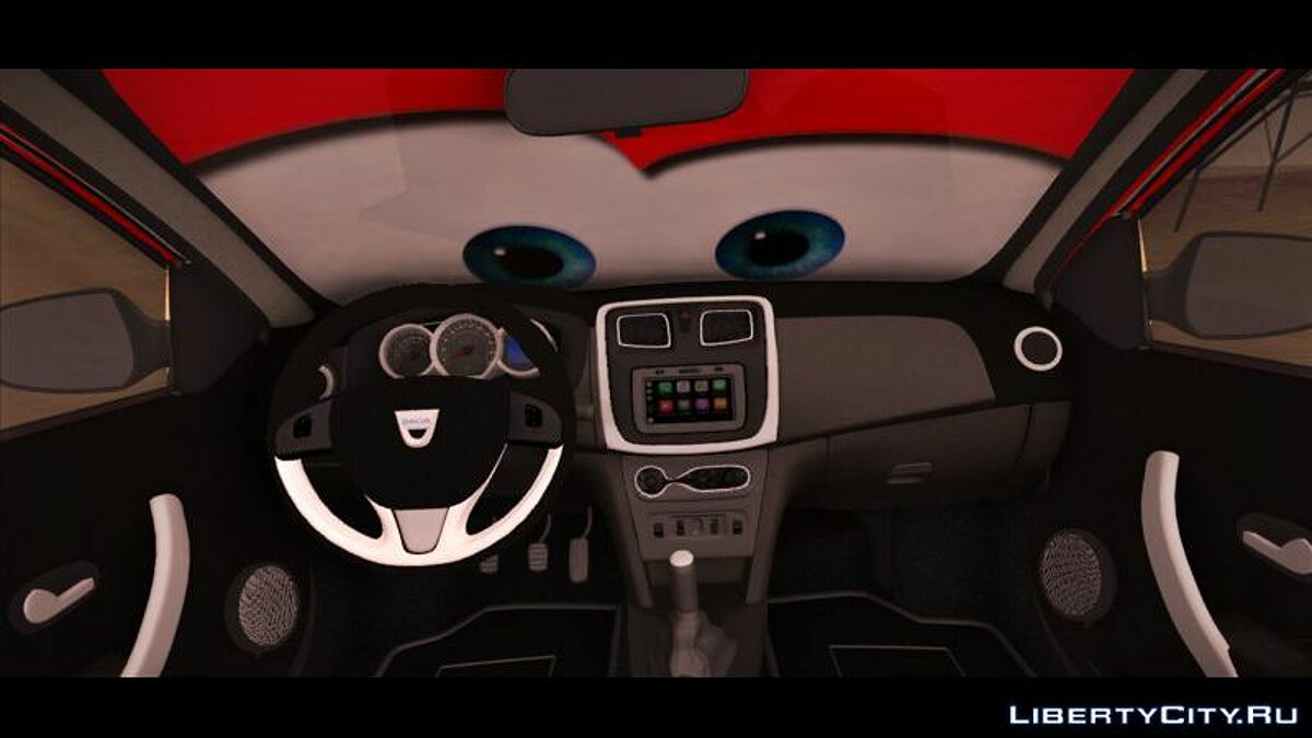 Dacia Logan 2 2016 Lightning Mcqueen v1 para GTA San Andreas