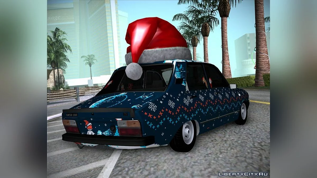 Dacia 1310 CN3 - Різдвяне видання / GTA San Andreas