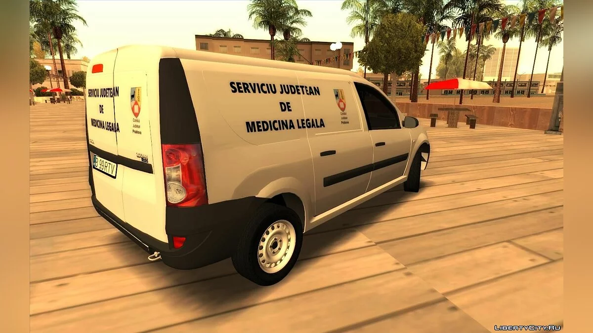 2008 Dacia Logan MCV Van - Medicina Legala / GTA San Andreas