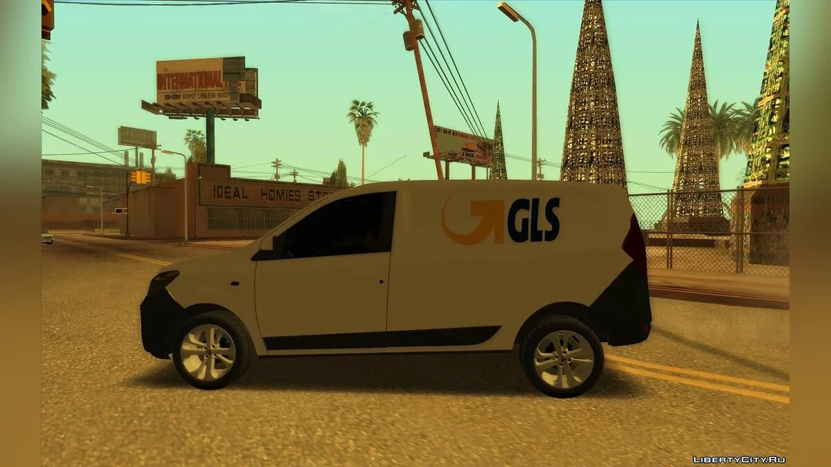 2017 Dacia Lodgy - GLS Courier / GTA San Andreas