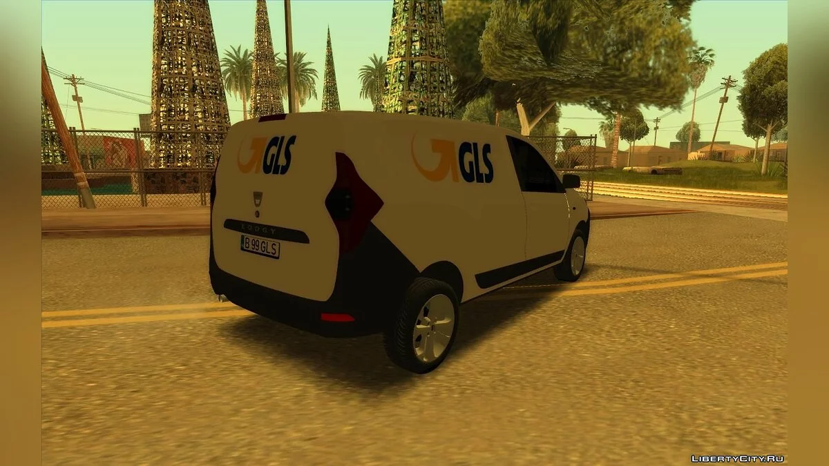 2017 Dacia Lodgy - GLS Courier / GTA San Andreas