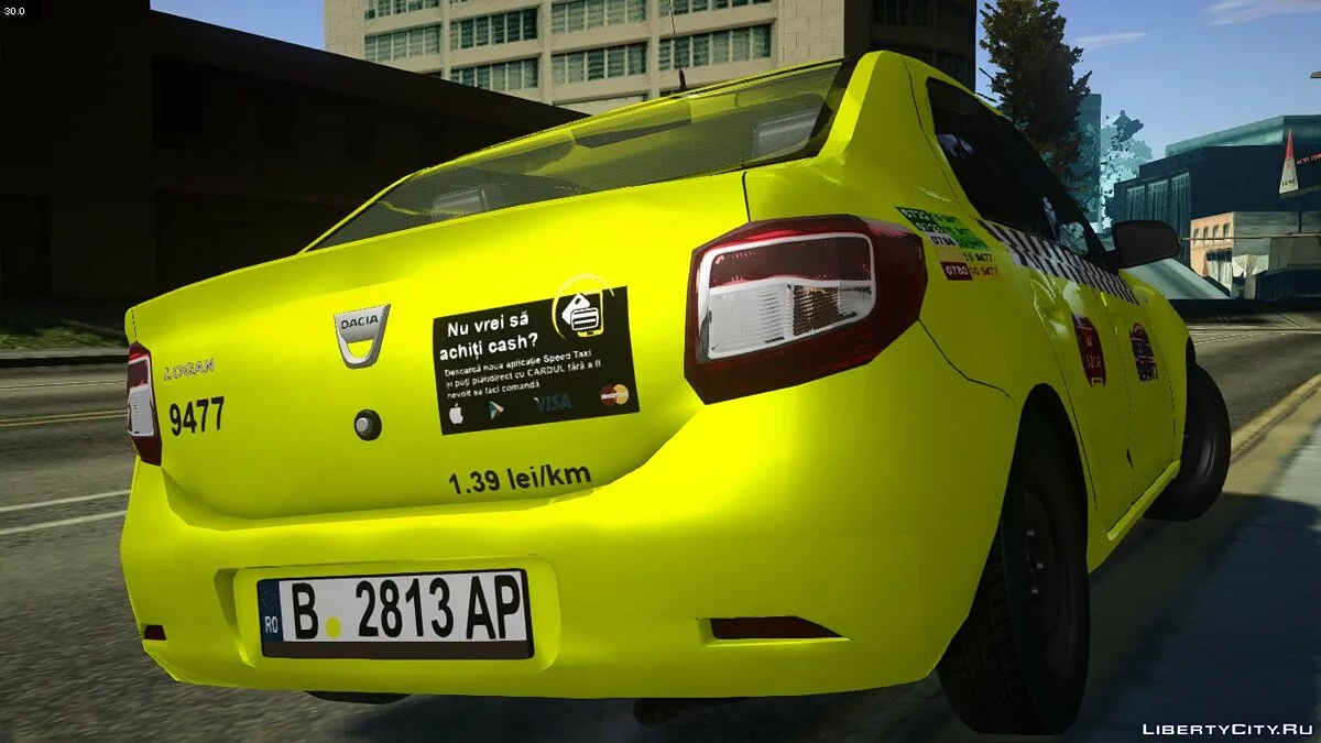 2013 Dacia Logan Taxi / GTA San Andreas