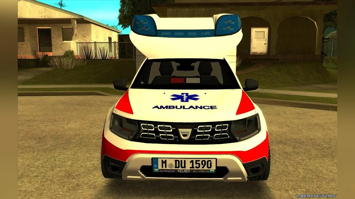 2020 Dacia Duster Ambulans / GTA San Andreas