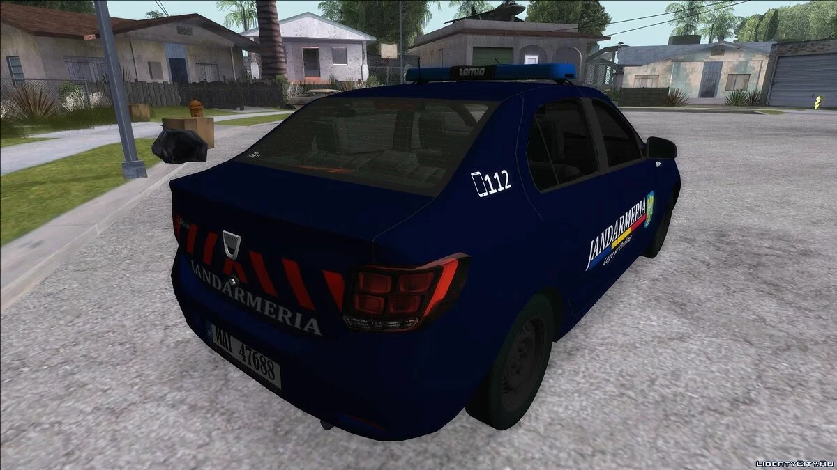 2018年达契亚洛根宪兵车 / GTA San Andreas