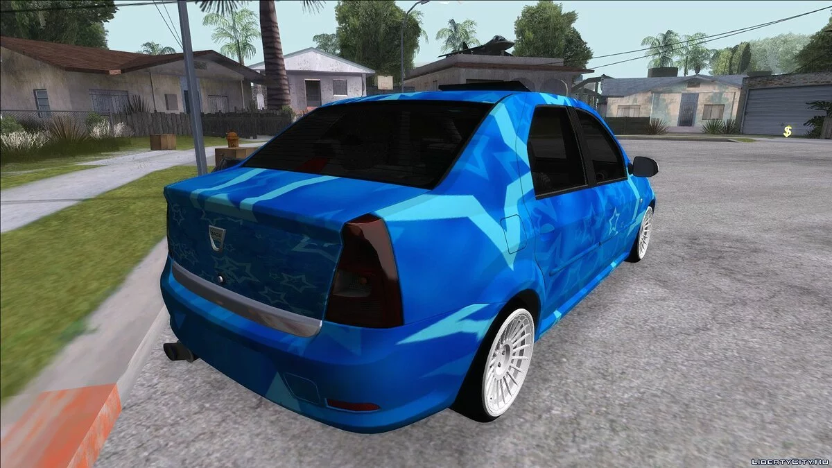 Dacia Logan Блакитна Зірка / GTA San Andreas